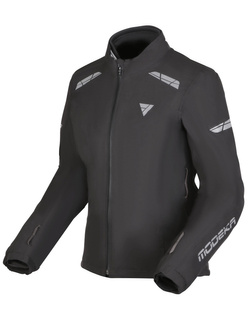 Kurtka motocyklowa damska tekstylna Modeka Hydron jasnoszaro-czarna