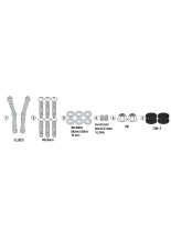 Mocowanie szyby Kappa 6125DTK Kymco Skytown 125 (24-)