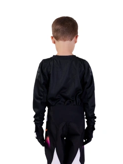 Bluza enduro dziecięca Fox 180 Blackout czarno-szara