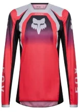 Bluza enduro damska Fox 180 Frame czarno-szaro-różowa