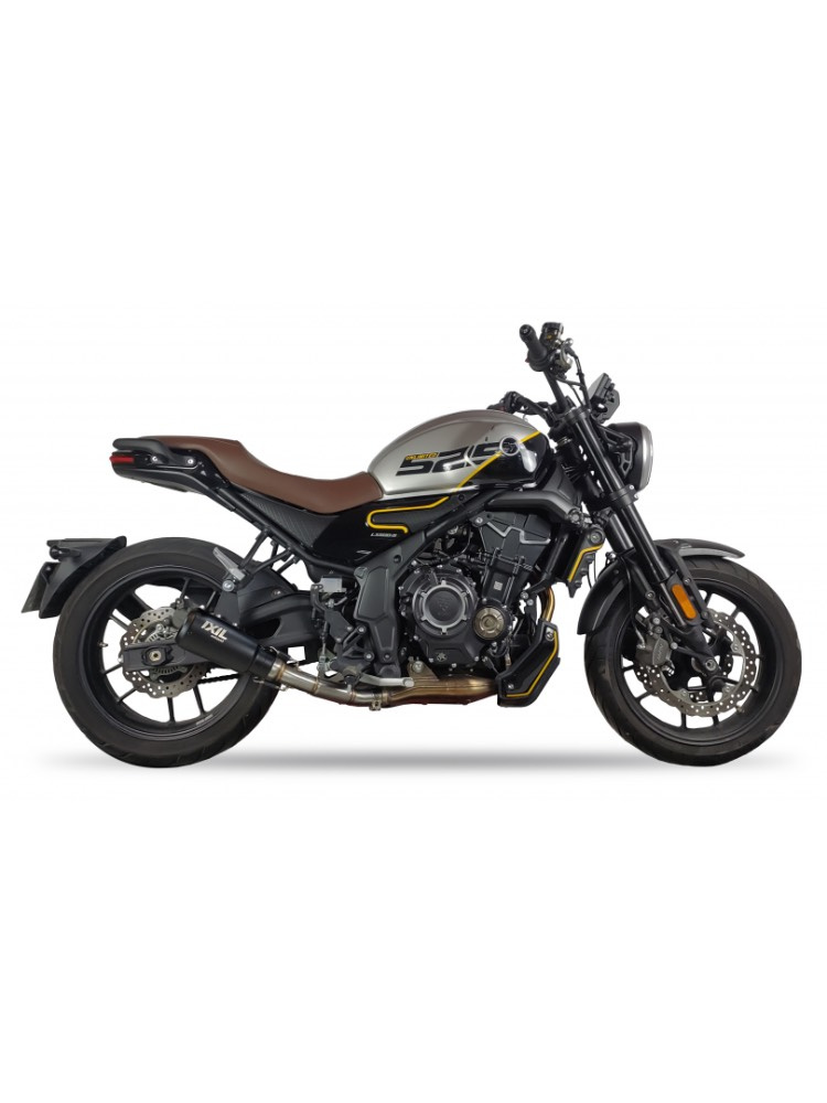 Tłumik motocyklowy IXIL RB Race Xtrem Voge 525 AC (23-24)/ 500 AC (21-22), czarny