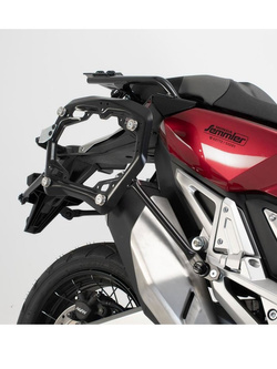 Zestaw: kufry boczne + stelaże EVO TRAX ADV SW-MOTECH 37/37 L do motocykla Honda VFR 800 X Crossrunner (16-22) [pojemność 2 x 37 L]