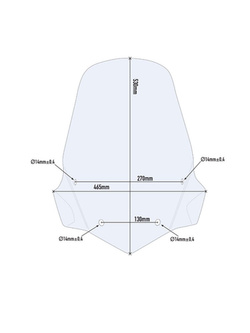 Szyba GIVI Triumph Tiger 800/ XC [11-14]/ XC/ XCx/ XCa/ XR/ XRx/ XRt [15-17]