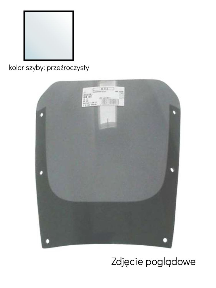 Szyba motocyklowa MRA oryginalny kształt "O" Kawasaki GPX 600 R (wszystkie roczniki) przeźroczysta