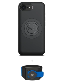 Zestaw do biegania: etui MAG na telefon iPhone 17e (magnetyczne) + opaska sportowa Quad Lock