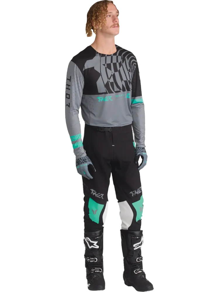Bluza enduro Thor Sportmode Mind Control czarno-szary