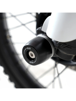 Slidery przedniego zawieszenia R&G Racing KTM 390 Adv R/ X (25-)/ Duke (26-)