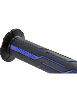 Manetki Daytona Products GrippyGrip GGD-Line do kierownic o średnicy 22,2 [mm] czarno-niebieskie
