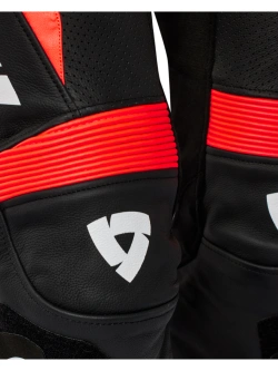 Kombinezon motocyklowy dwuczęściowy REV’IT! Argon 3 czarno-fluo czerwony