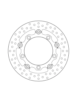 Tarcza Hamulcowa Brembo Serie Oro Floating Prime Line Suzuki Burgman 650/ Executive (03-) [śr. 260 mm]