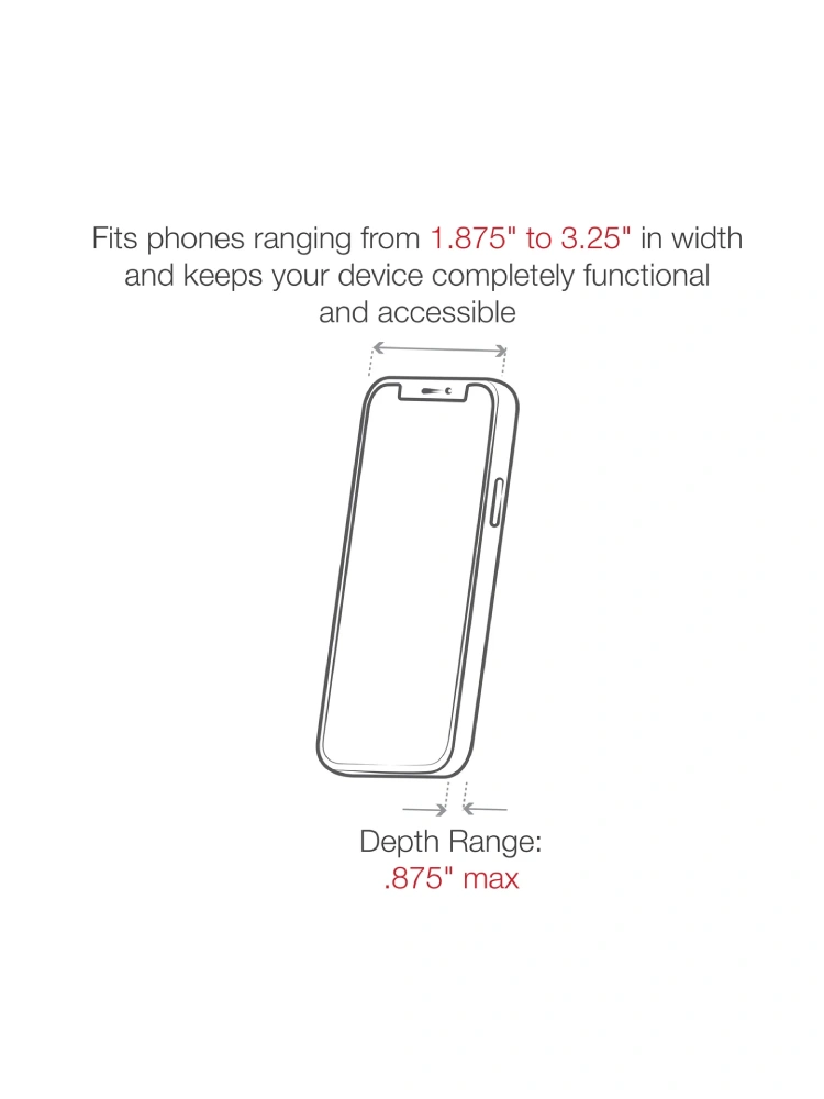 Uchwyt na telefon RAM X-Grip z klamrą zaciskową Tough-Claw