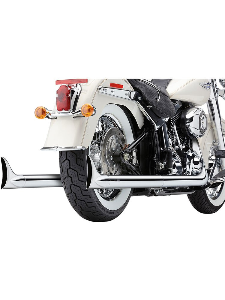 Układ wydechowy Bad Hombre Dual Cobra Harley Davidson Softail Heritage Classic / Slim / Fat Boy / Blackline / Fat Boy Special / Lo
