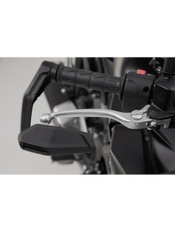 Osłony klamki hamulca i sprzęgła z osłoną przed wiatrem Sw-Motech Kawasaki/ Yamaha (wybrane modele)