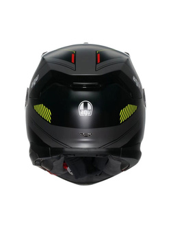 Kask integralny AGV K7 Kyber szaro-żółty