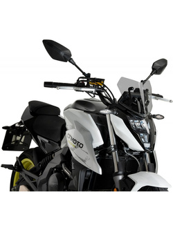 Owiewka motocyklowa turystyczna PUIG Naked New Generation CFMoto 650 NK (21-) lekko przyciemniana