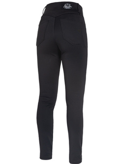 Legginsy motocyklowe damskie John Doe Jeggy Monolayer czarne
