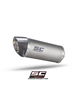 Pełny układ wydechowy 2-1, SC-Project Oval Titanium + Carbon - Yamaha T-MAX 530 [12-16]