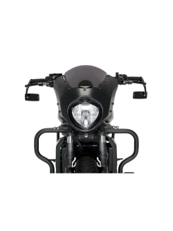 Półowiewka motocyklowa sportowa PUIG Dark Night Kawasaki Vulcan S (15-) mocno przyciemniana matowa