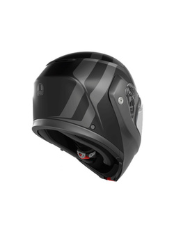Kask szczękowy AGV Streetmodular Resia czarno-szary matowy
