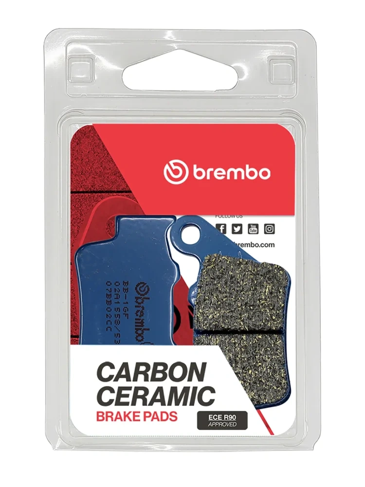 Klocki hamulcowe Brembo CC 07BB02CC [na tył, kpl. na 1 tarczę]
