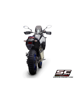 Tłumik SC-Project SC1-R, Titanium + Carbon (Slip on) - Yamaha Tenere' 700 [19-20]