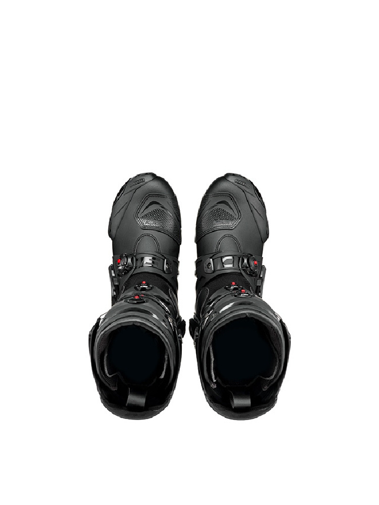 Buty motocyklowe Sidi Rex czarne z czerwonymi wstawkami