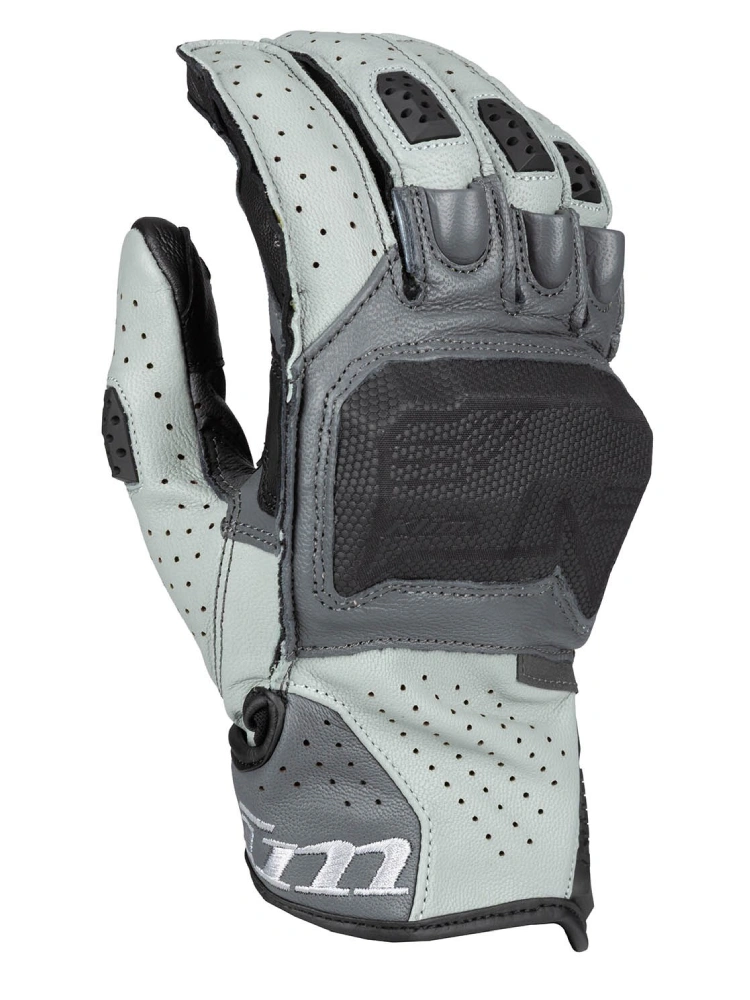 Rękawice motocyklowe Klim Badlands Aero Pro Short szare