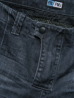 Jeansy motocyklowe PMJ Dakar niebieskie