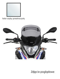 Szyba motocyklowa MRA Variotouringscreen "VT" BMW G 310 GS / Adventure Tourer [17-] przeźroczysta