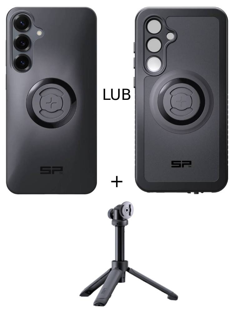 Zestaw: etui na telefon Samsung Galaxy S25+ + statyw/selfie stick SPC+ SP Connect