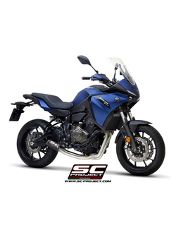 Pełny układ wydechowy 2-1, SC-Project CR-T Carbon + Titanium - Yamaha Tracer 700 [20], Tracer 7 / GT [21]