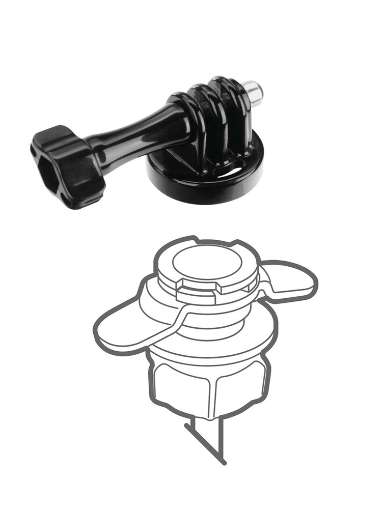 Mocowanie do kamery sportowej Lampa Opti Action Cam