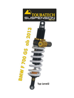 Amortyzator typ level 2/ExploreHP Touratech do BMW F700GS (13-21)