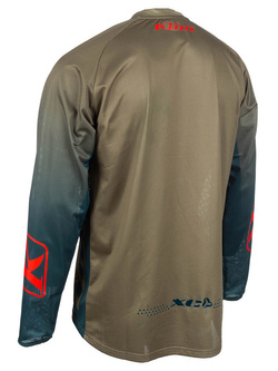 Bluza enduro Klim XC Lite zielono-niebieska