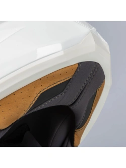 Kask adventure Klim X1 Alpha biało-srebrny