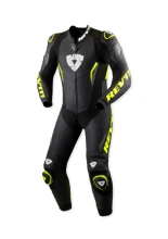 Kombinezon motocyklowy jednoczęściowy REV’IT! Argon 3 czarno-fluo żółty