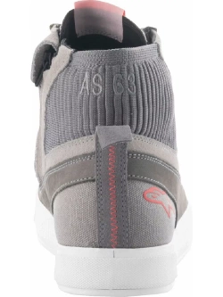 Buty motocyklowe Alpinestars Stated szaro-biało-czerwone