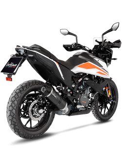 Tłumik motocyklowy LeoVince LV One Evo Black Edition [Slip-On, Stainless Steel] do KTM 390 Adventure [20-]