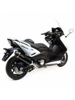 Pełny układ wydechowy LeoVince Nero czarny Yamaha T-Max 530 (12-16) [bez homologacji]