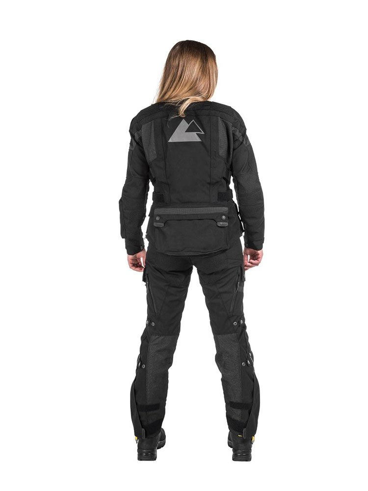 Kurtka motocyklowa damska tekstylna Touratech Companero Summer Traveller czarna