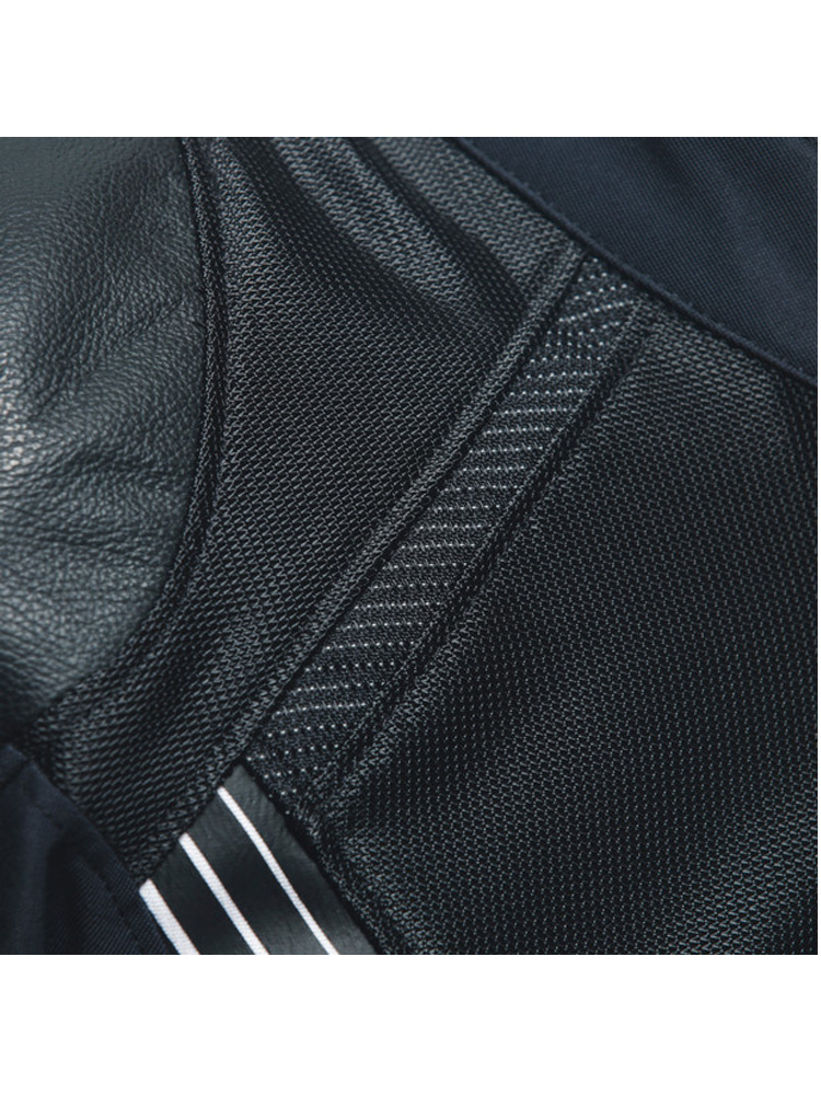 Kurtka motocyklowa tekstylna Dainese Super Rider 2 Absoluteshell czarno-biała