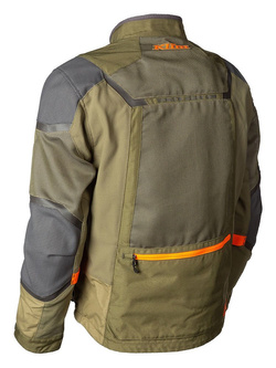 Kurtka motocyklowa tekstylna Klim Baja S4 zielono-pomarańczowa