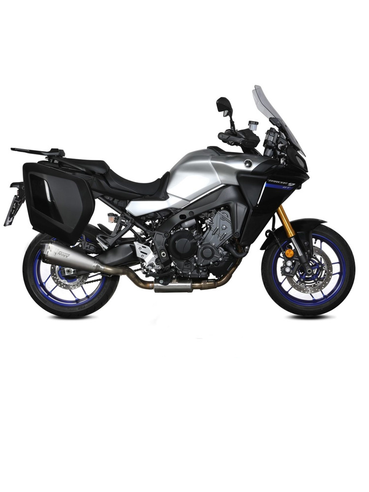 Pełny układ wydechowy (Delta Race) MIVV do Yamaha Tracer 9 / GT (21-) srebrny