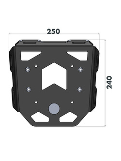 Minirack Hepco&Becker do wersji z krótkim siedziskiem BMW R 1250 GS [18-23]