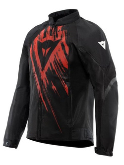 Kurtka motocyklowa tekstylna Dainese Herosphere Air Tex czerwono-czarna
