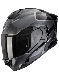 Kask integralny Scorpion EXO-530 AIR Clip srebrno-czarny