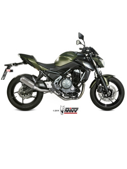 Pełny układ wydechowy (MK3) MIVV do Kawasaki Ninja 650 / Z650 (17-) srebrny