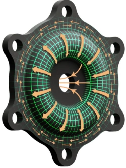 Uchwyt na telefon Outplorer P100-B regulowany z poduszką antywstrząsową [mocowany na lusterko]