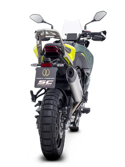 Tłumik motocyklowy SC-Project X-Plorer II GT Benelli TRK 702 - 702X (23-) tytan 
