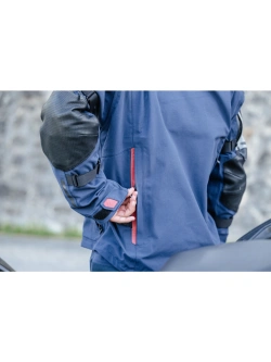 Kurtka motocyklowa tekstylna Klim Kodiak niebiesko-czerwona